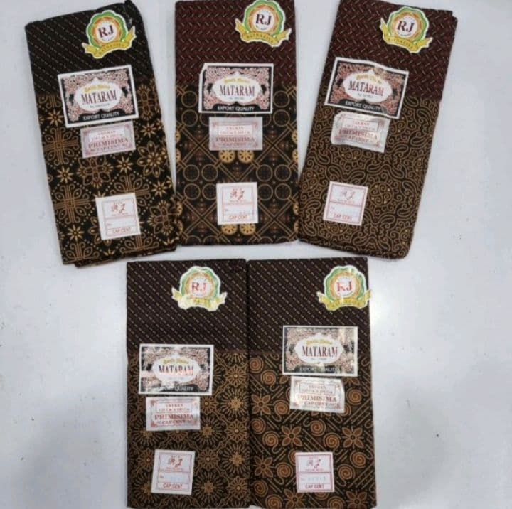 10 HELAI BATIK SARUNG HALUS MATARAM PEMBORONG & PERUNCIT