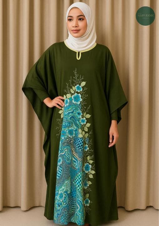 KAFTAN KELAWAR TERENGGANU DESIGN EKSKLUSIF PEMBORONG & PERUNCIT